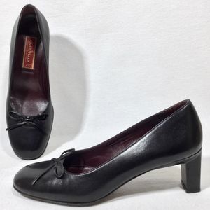 Cole Haan Black “Larissa” Bow Front Pumps sz. 9.5B